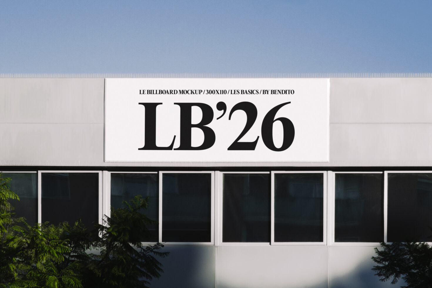 Le Billboard LB26W1102 Mockup preview 3