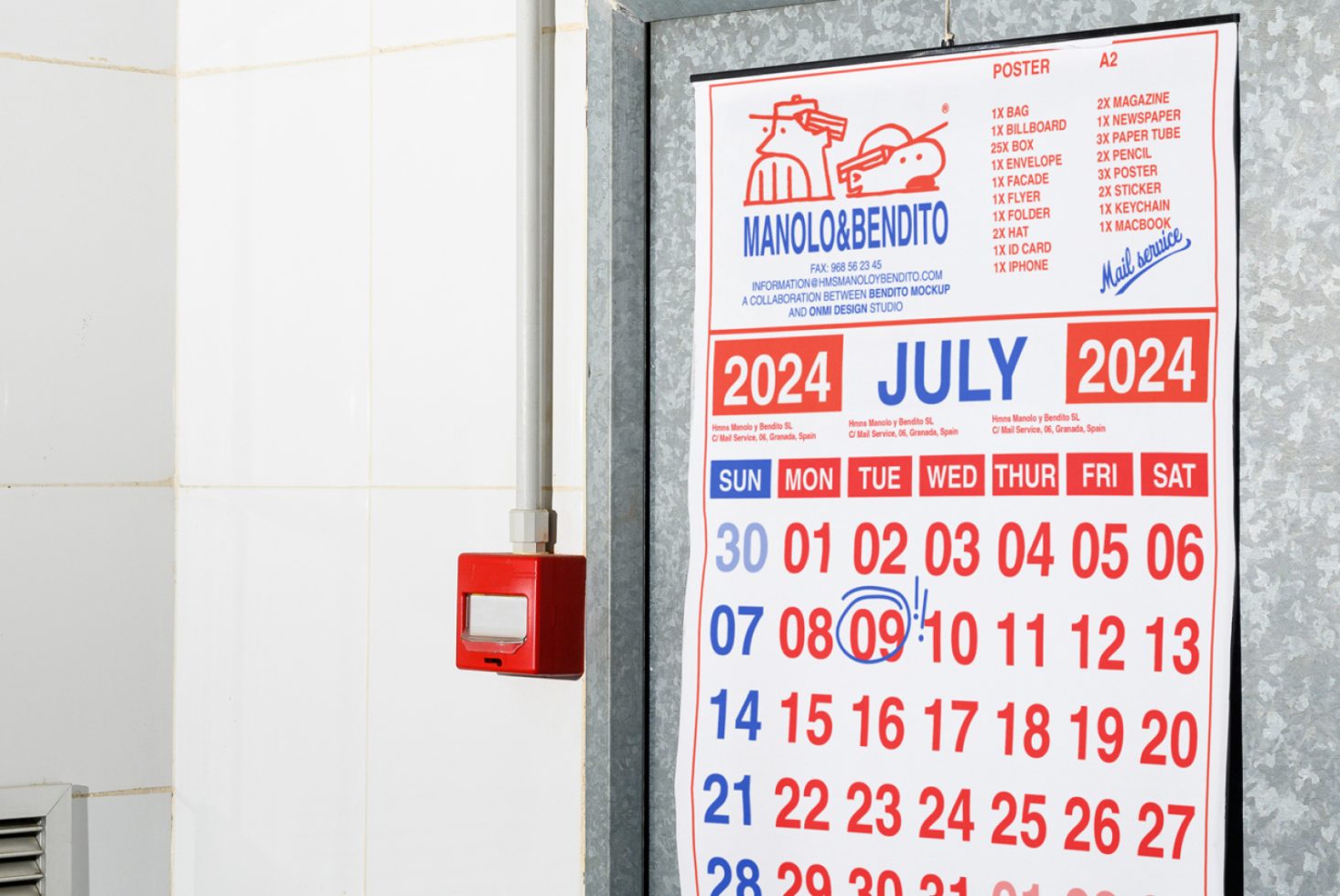 Poster M&B03 Mockup preview 2