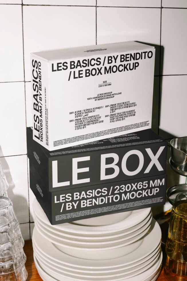 Le Box LB25W1602 Mockup