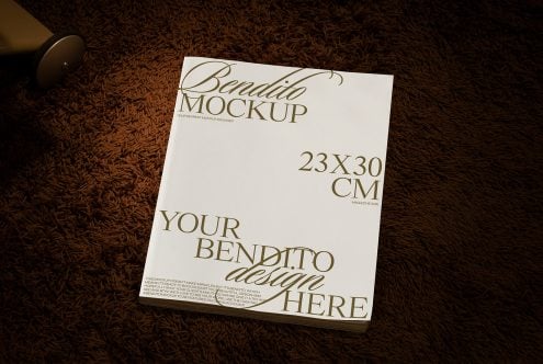 Magazine F 03 Mockup