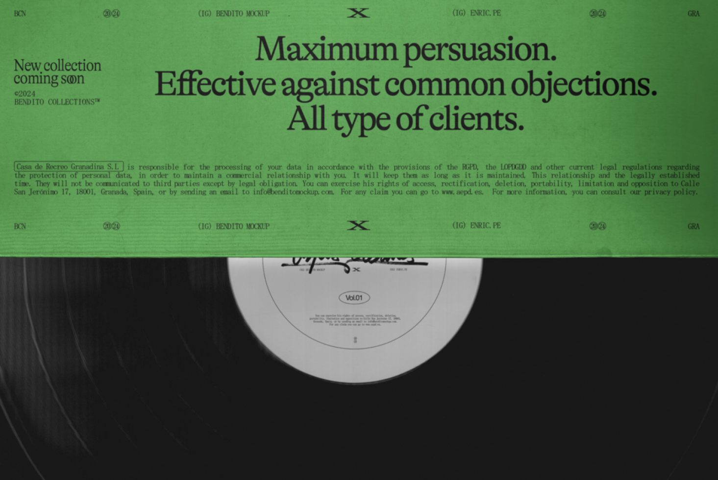 Vinyl OTv101 Mockup preview 2