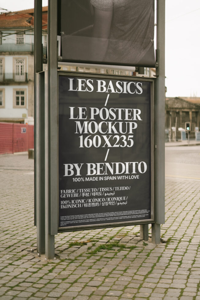 Le Poster LB25W19 Mockup preview 4