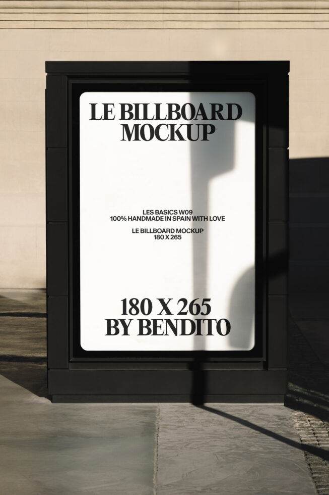 Le Billboard LB26W0901 Mockup