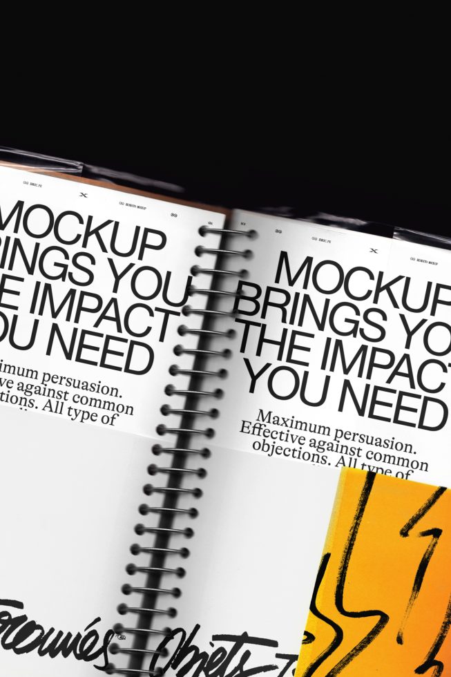 Notebook OTv107 Mockup