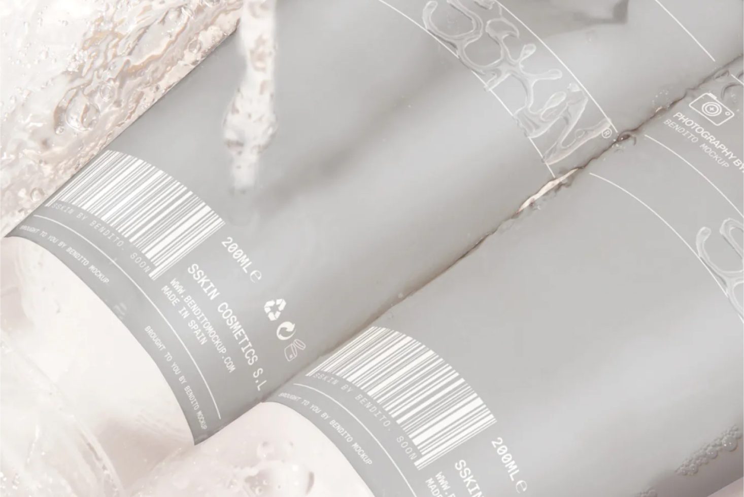 Cosmetic Tube SS02 Mockup preview 2