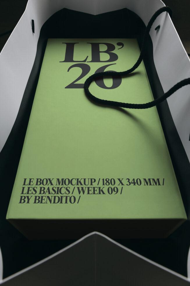 Le Box LB26W09 Mockup