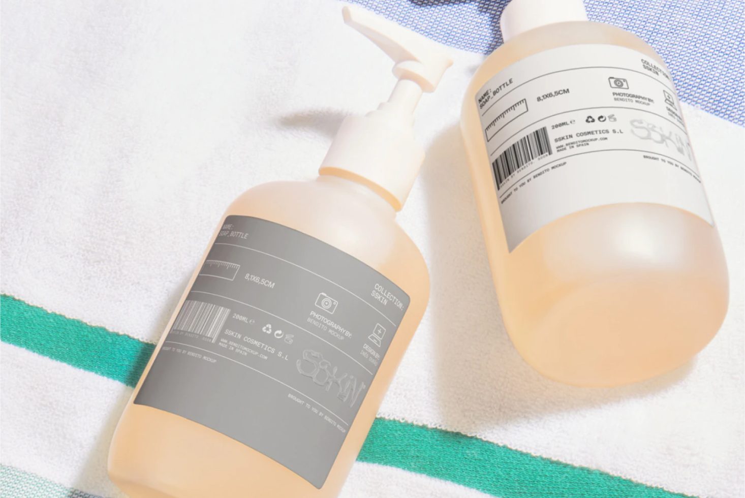 Soap Bottle SS09 Mockup preview 2