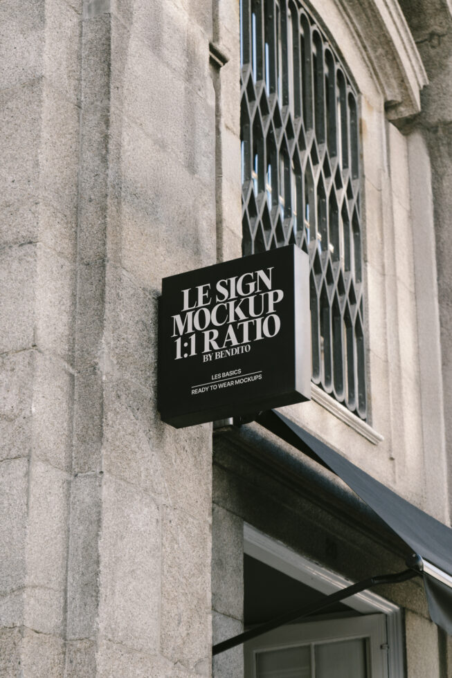Le Sign LB25W06 Mockup
