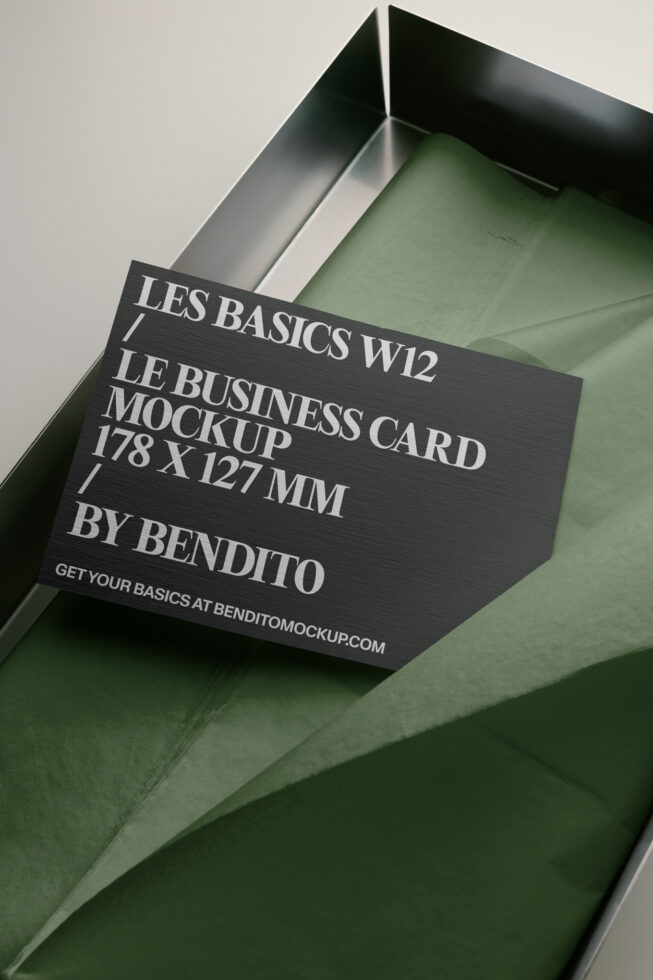 Le Card LB26W12 Mockup preview 4