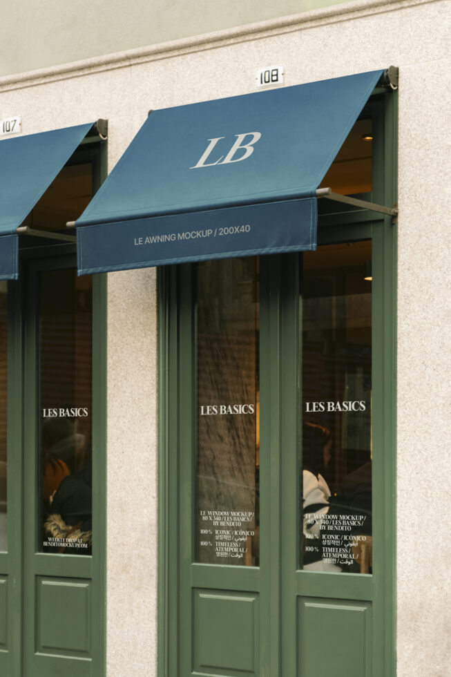 Le Store Front LB25W0703 Mockup preview 4