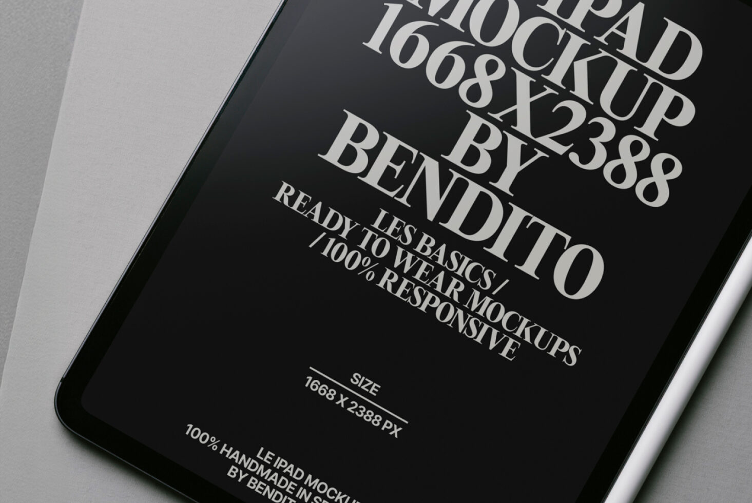 Le iPad LB25W31 Mockup preview 2