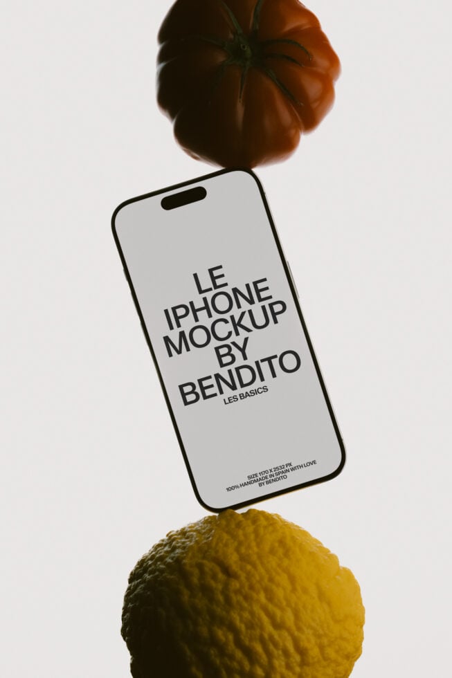 Le iPhone LB26W2001 Mockup