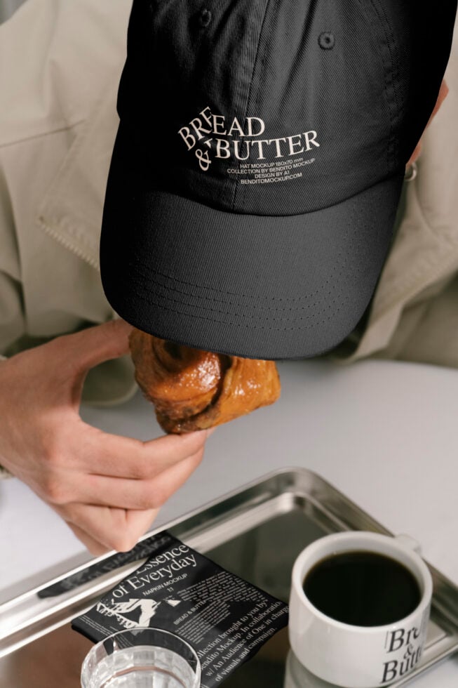 Hat BandB Mockup preview 4