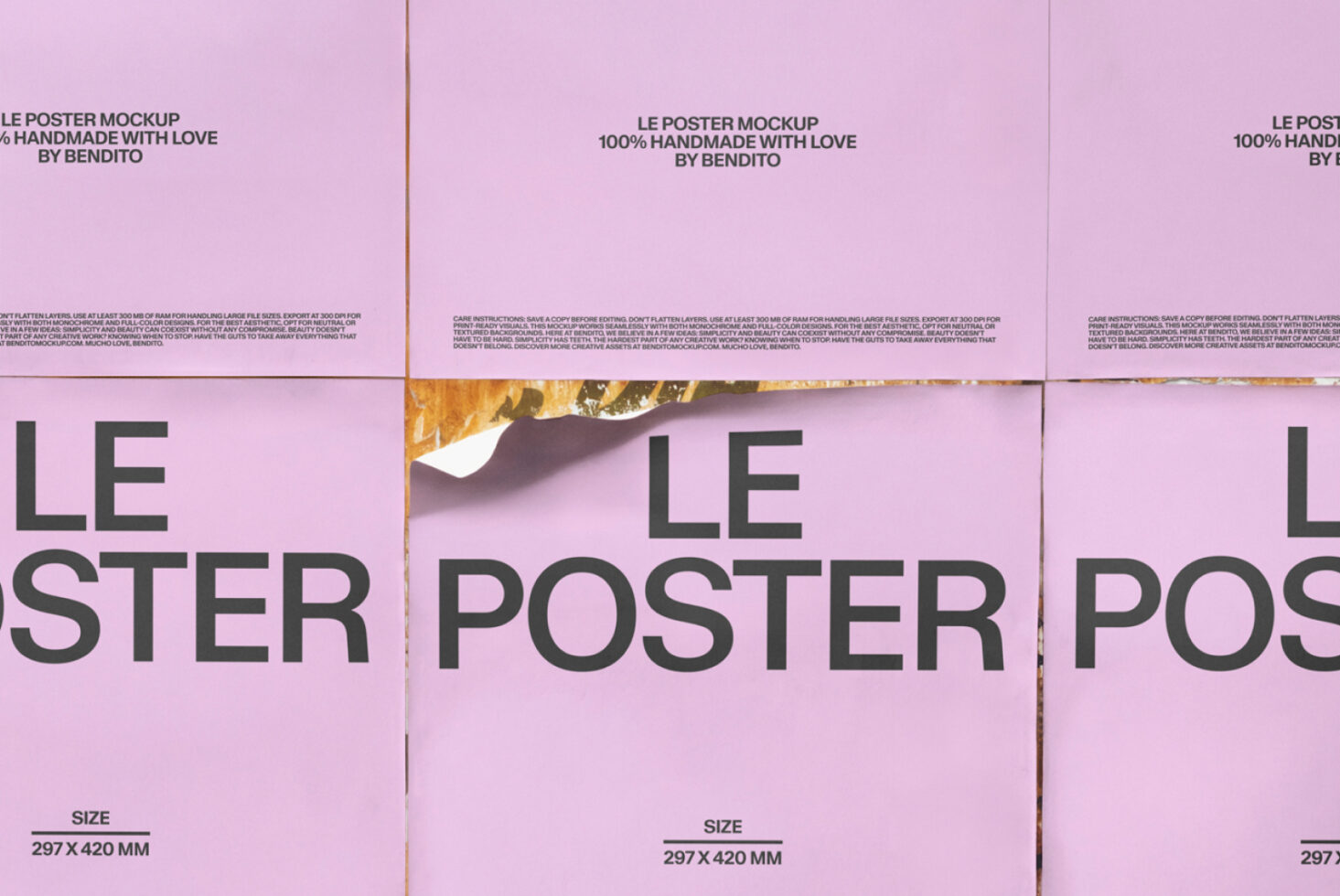 Le Poster LB26W08 Mockup preview 2