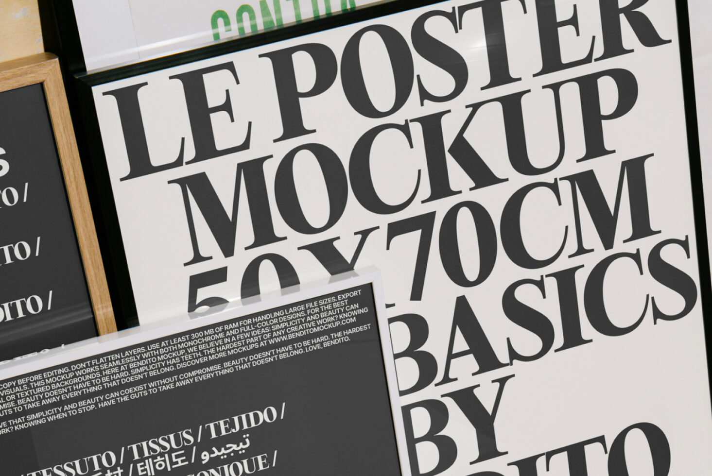 Le Poster LB25W0502 Mockup preview 2