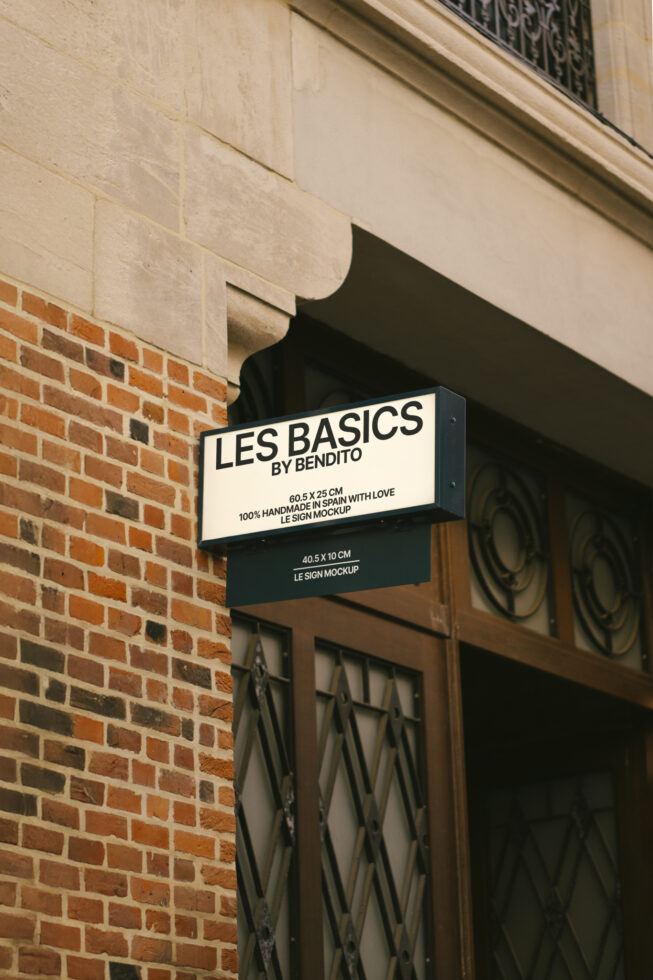Le Sign LB25W0101 Mockup