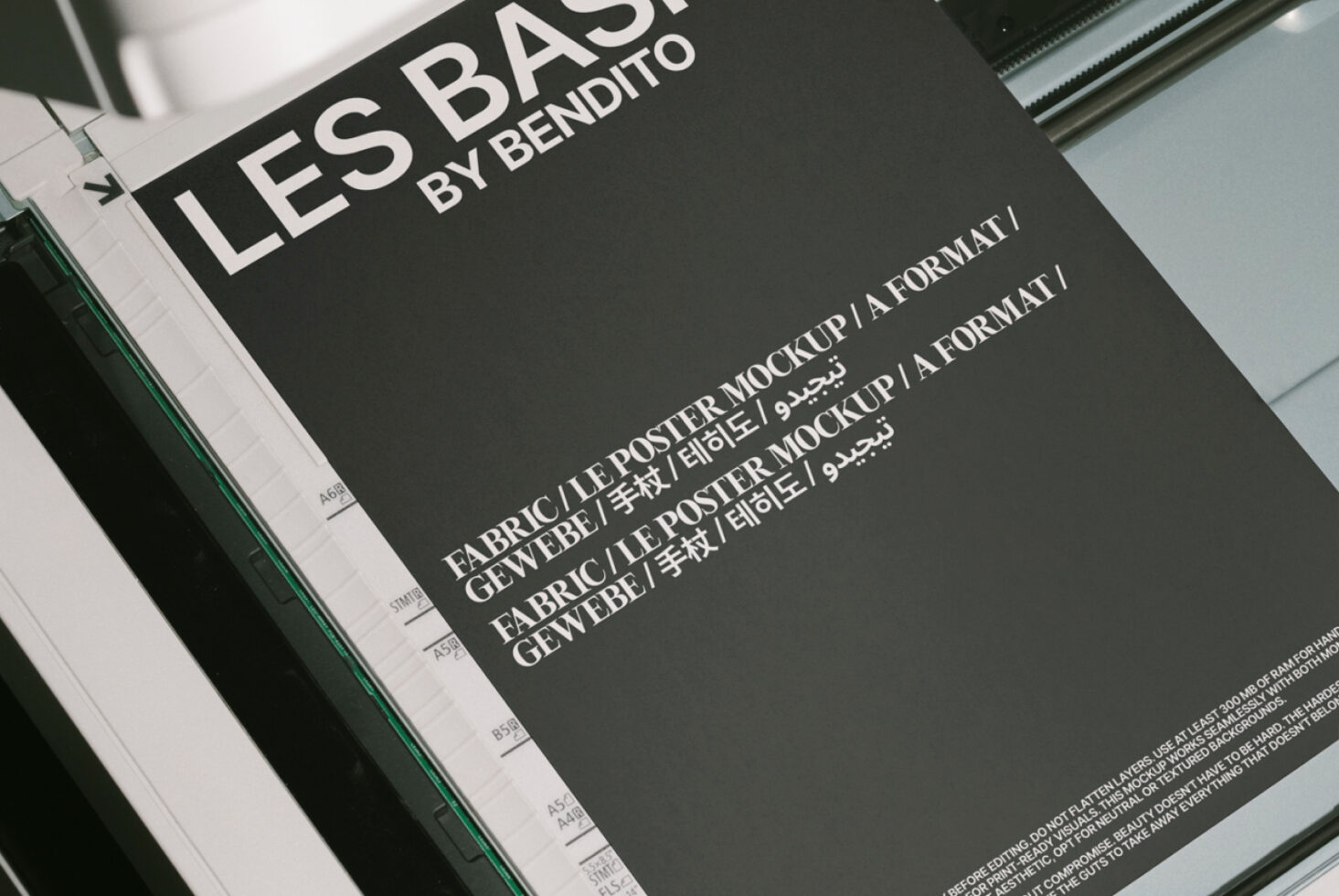 Le Poster LB25W1102 Mockup preview 2