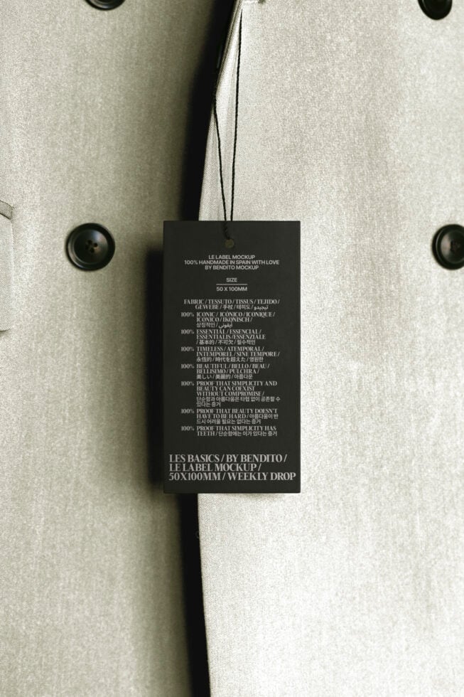 Le Label LB25W22 Mockup preview 4