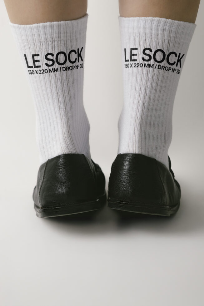 Le Sock LB25W30 Mockup