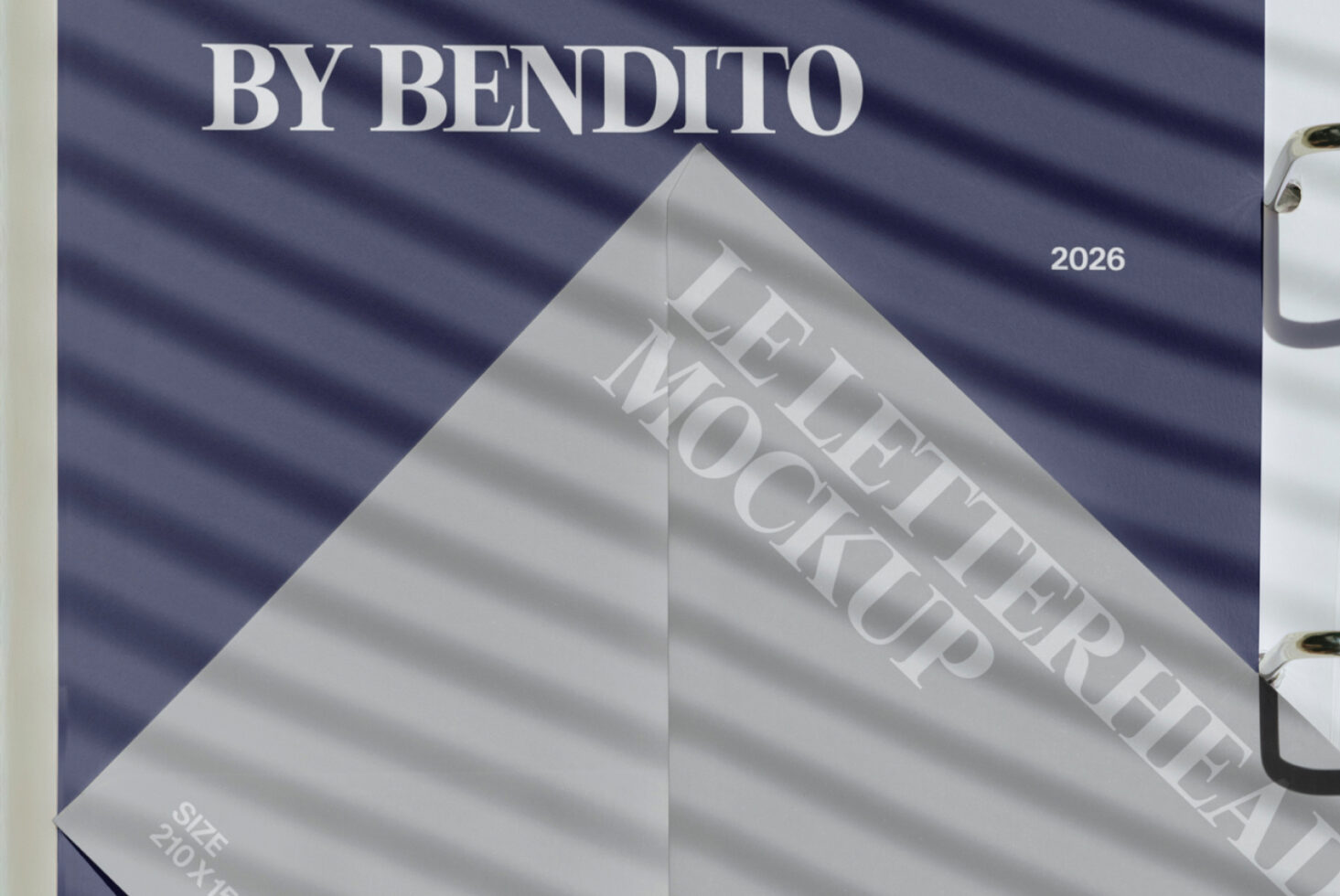 Le Letterhead LB26W07 Mockup preview 2