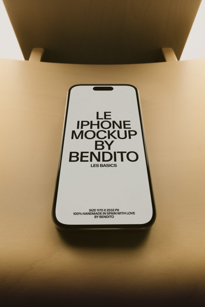 Le iPhone LB26W3802 Mockup preview 4
