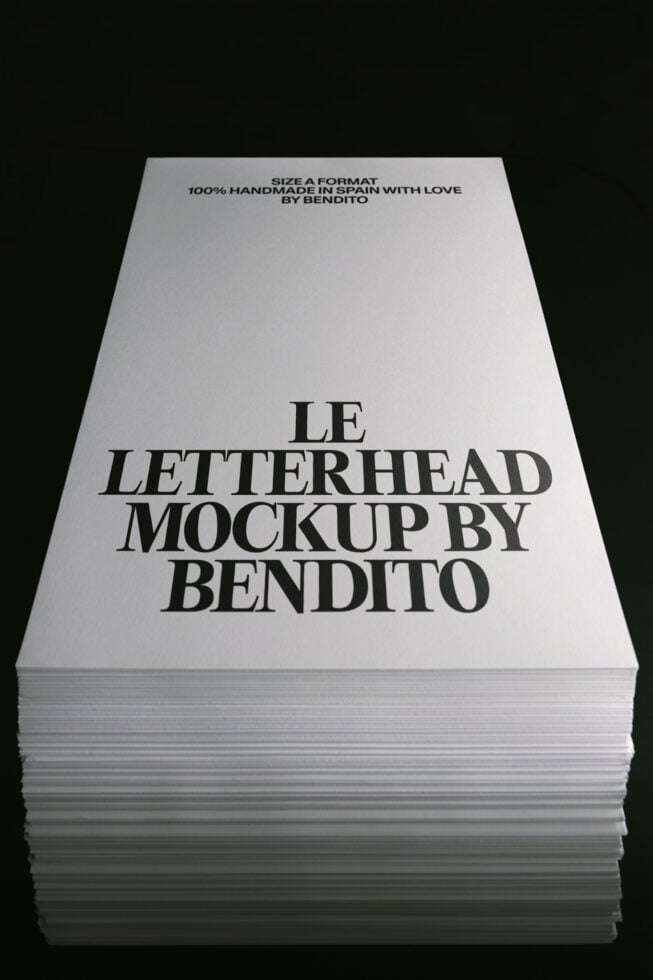 Le Letterhead LB26W2701 Mockup