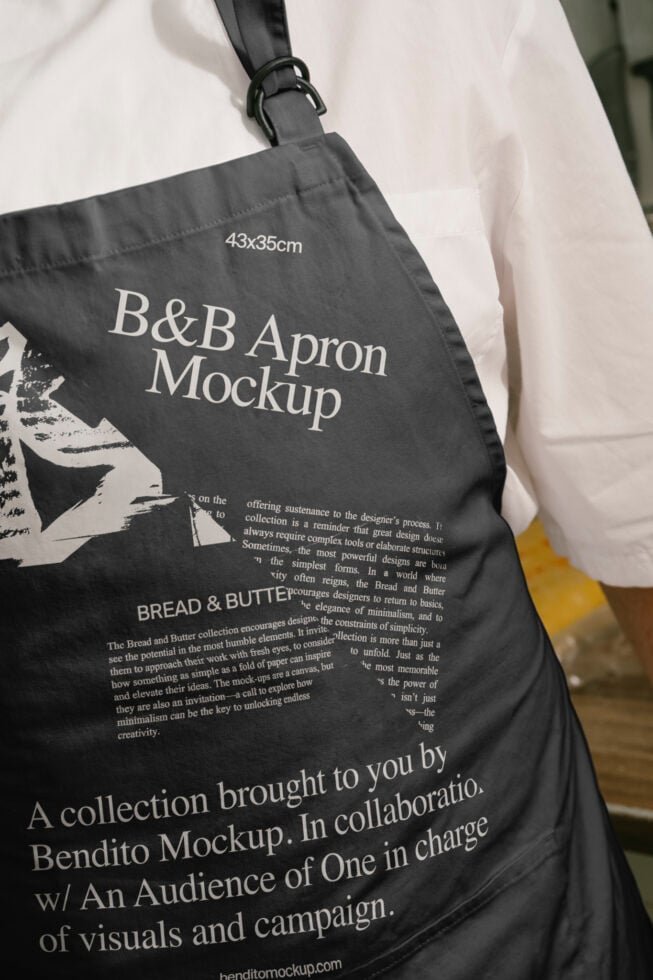 Apron BandB Mockup preview 4