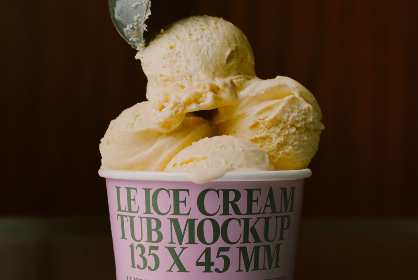 Le Ice Cream Tub LB26W2404 Mockup preview 2