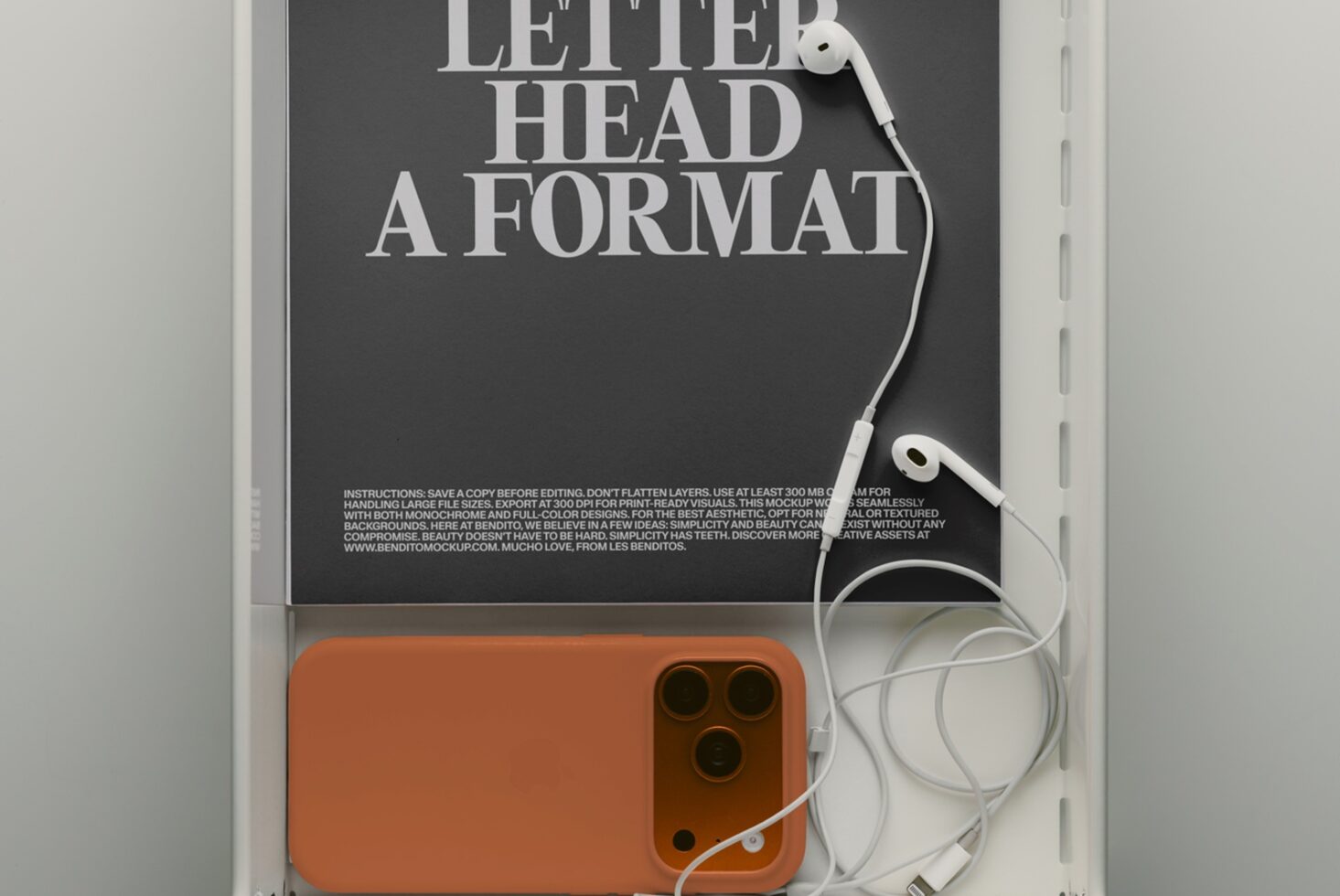Le Letterhead LB26W2702 Mockup preview 2