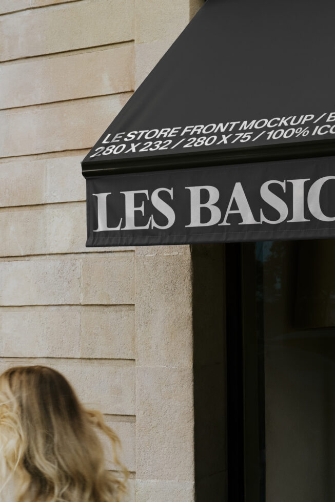 Le Store Front LB26W05 Mockup preview 4