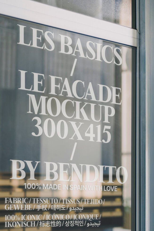 Le Facade LB25W17 Mockup