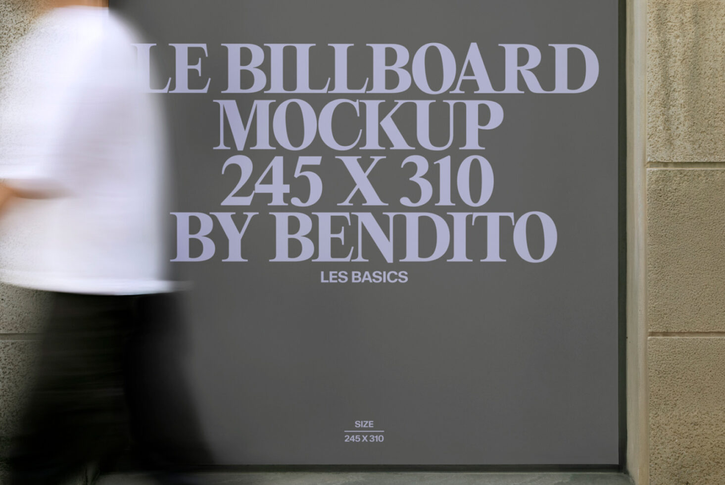 Le Billboard LB26W08 Mockup preview 2