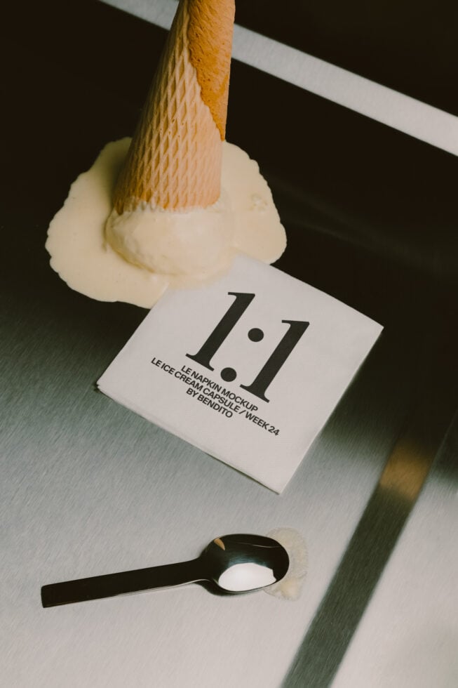 Le Napkin LB26W24 Mockup