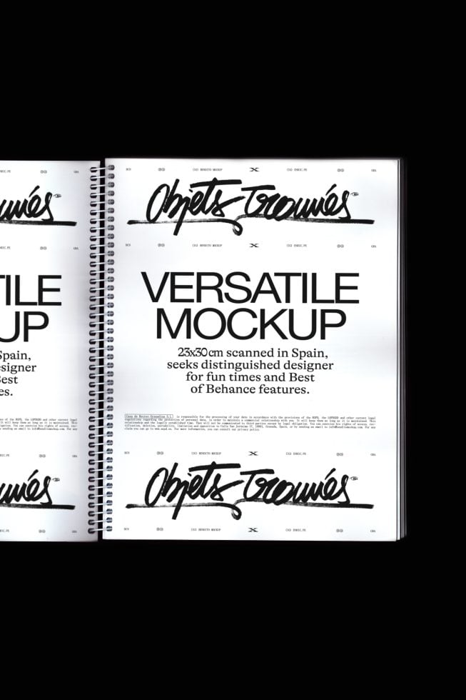 Notebook OTv102 Mockup