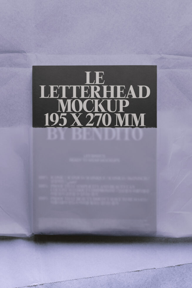 Le Letterhead LB26W23 Mockup preview 4