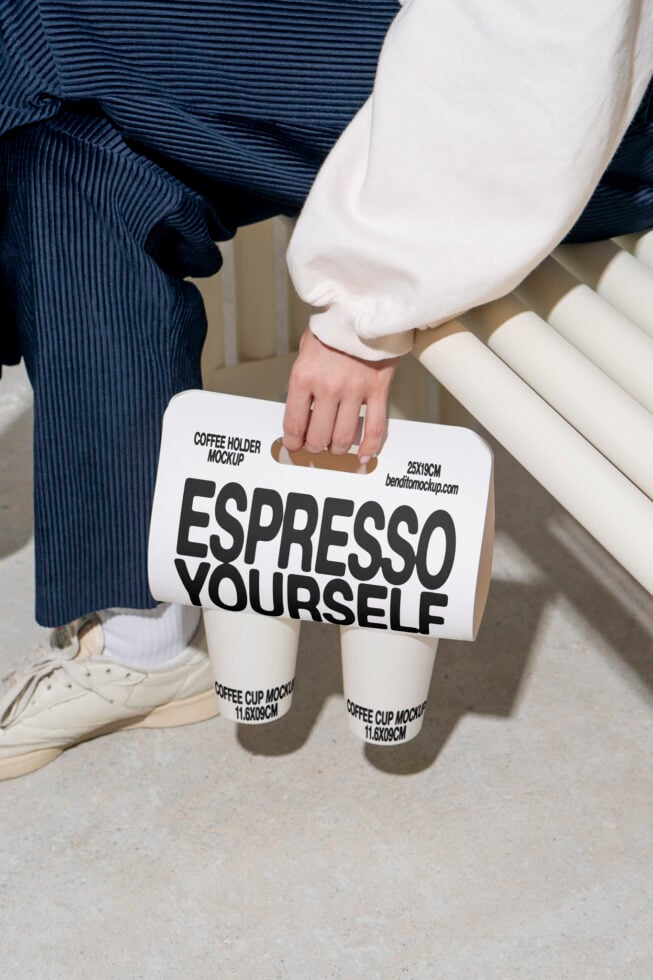Coffee Holder EY Mockup
