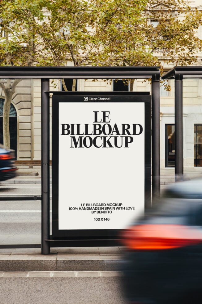 Le Billboard LB26W10 Mockup