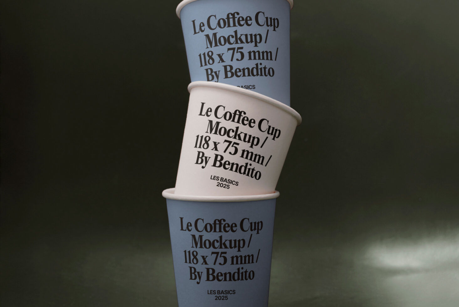 Le Coffee Cup LB25W19 Mockup preview 2