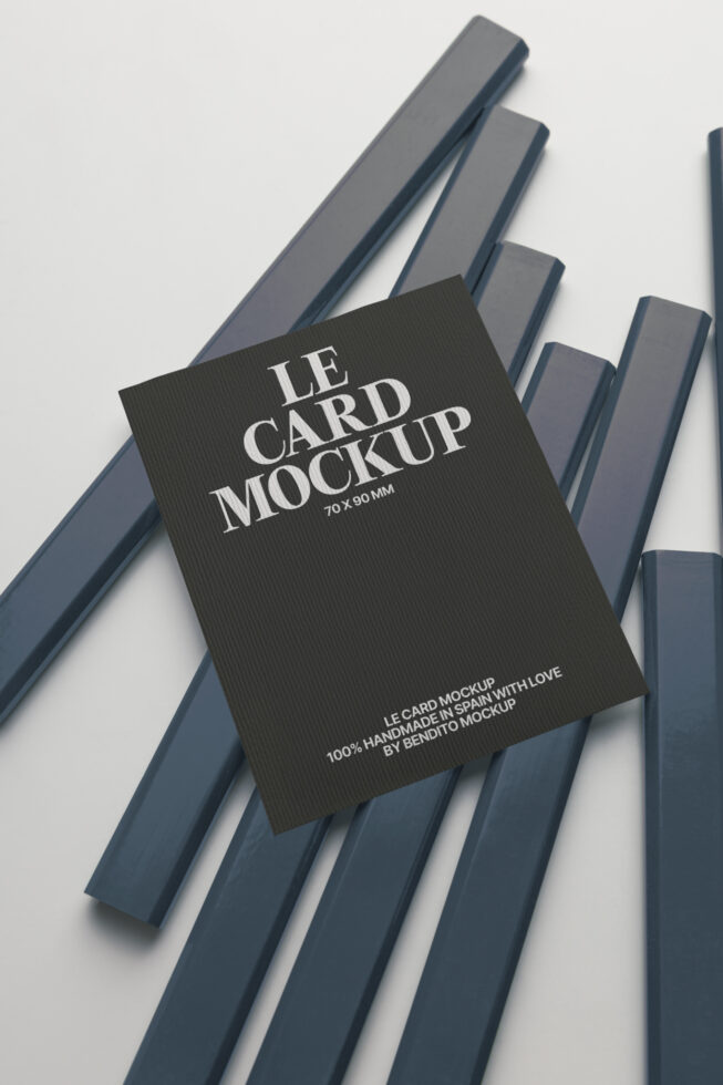 Le Card LB25W36 Mockup preview 4