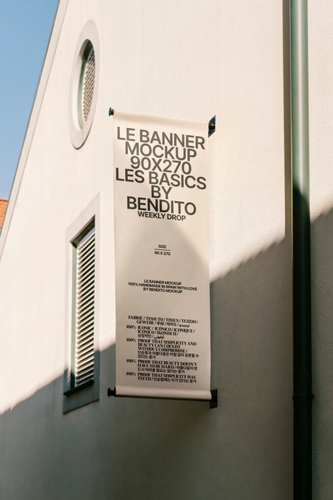 Le Banner LB25W0701 Mockup