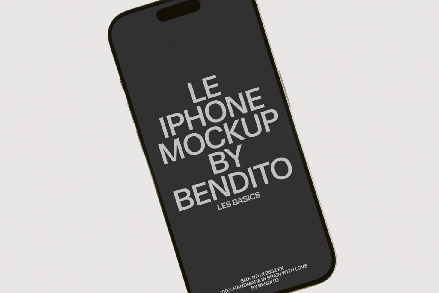 Le iPhone LB26W2001 Mockup preview 2
