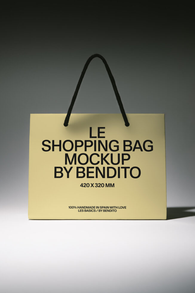 Le Shopping Bag LB26W31 Mockup preview 4