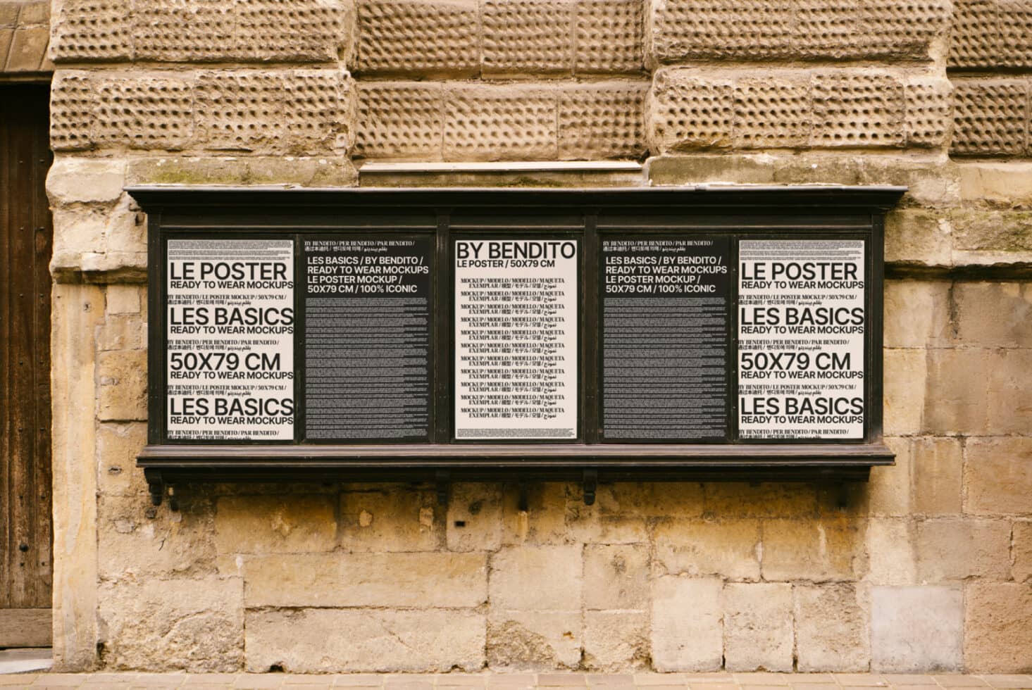 Le Poster LB25W0401 Mockup preview 2
