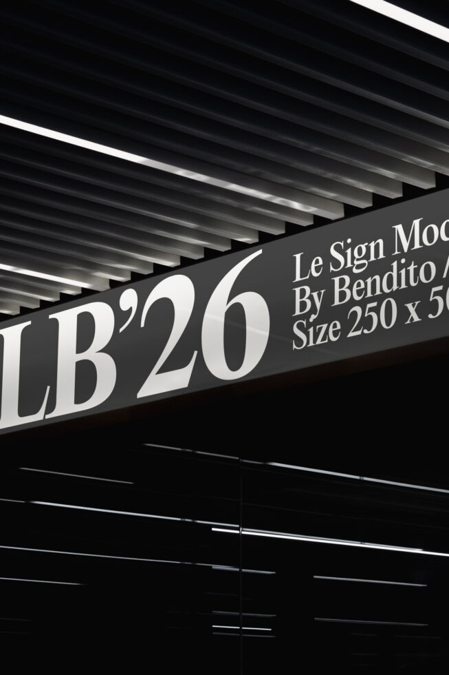 Le Sign LB26W11 Mockup
