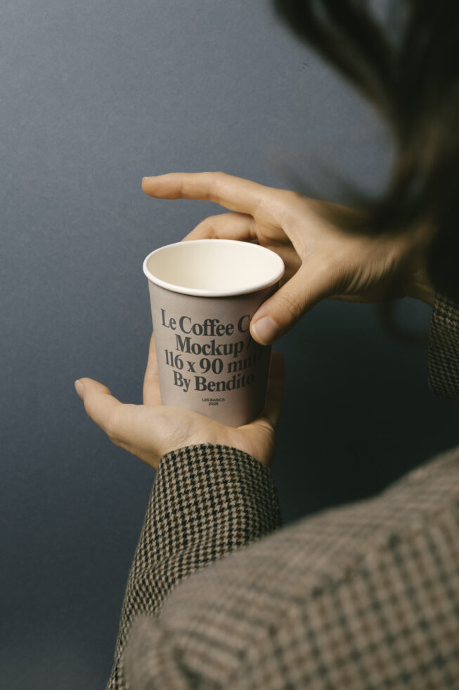 Le Coffee Cup LB26W01 Mockup preview 4