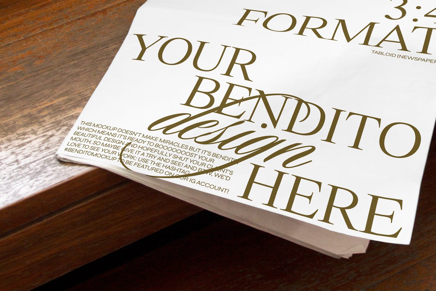 Newspaper D 01 Mockup preview 2