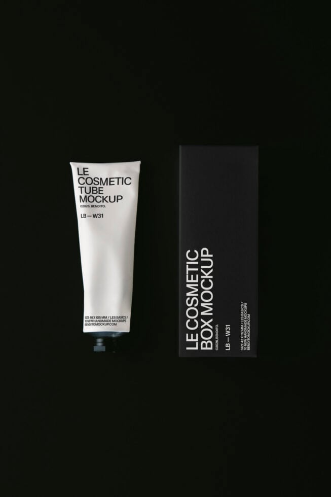 Le Cosmetic Tube LB26W31 Mockup