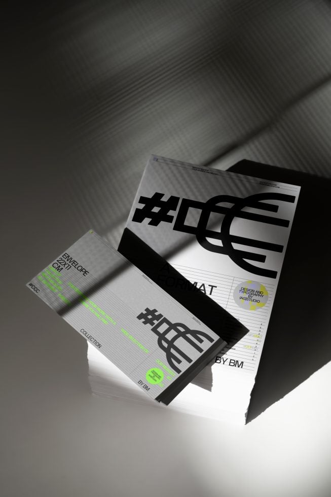 Envelope #CCC01 Mockup