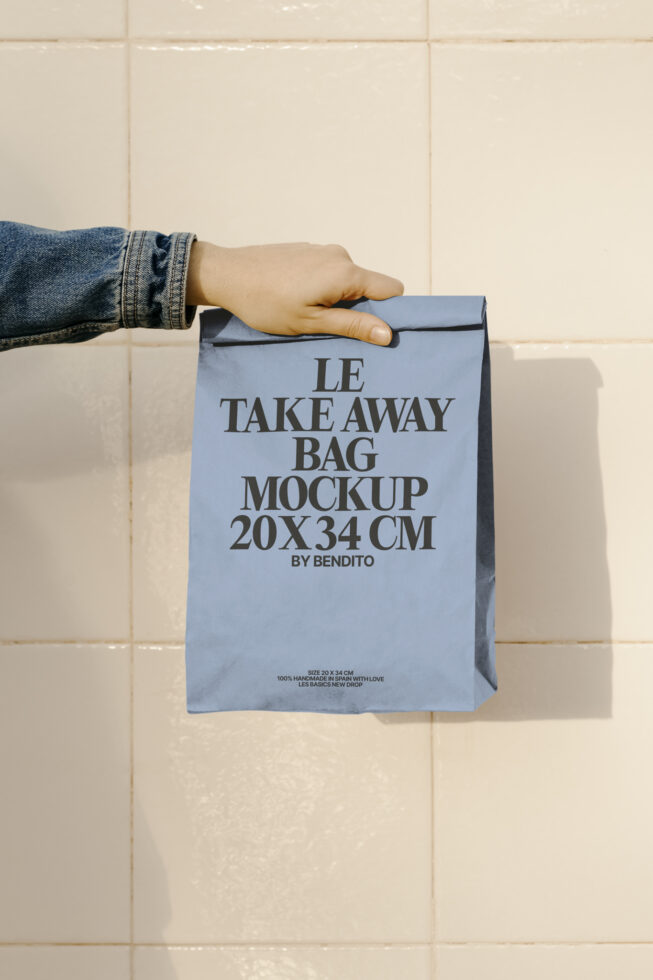 Le Take Away Bag LB25W13 Mockup preview 4