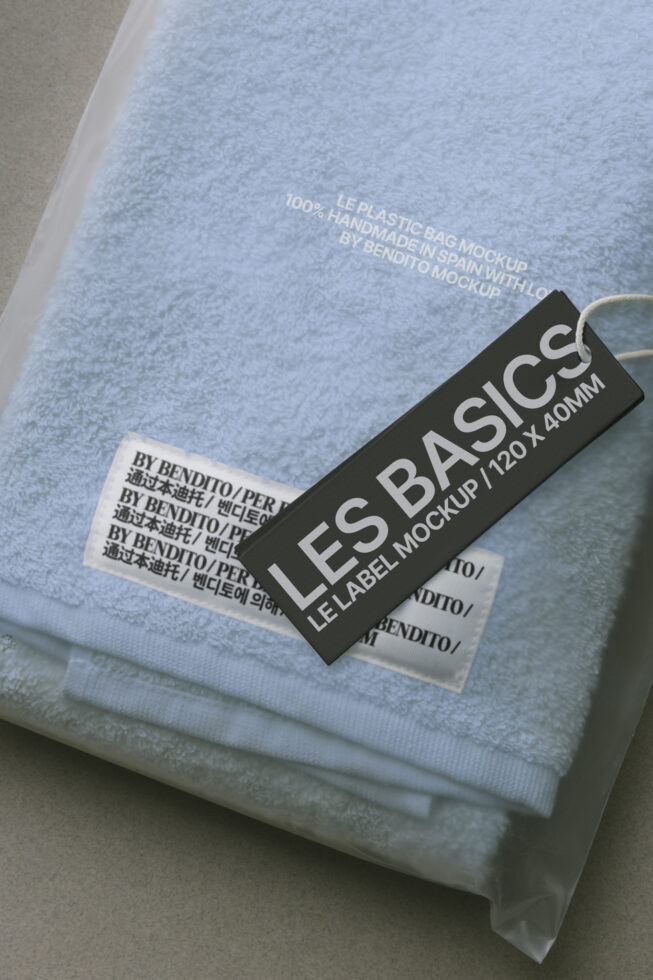 Le Towel LB25W38 Mockup preview 4